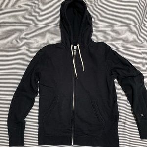 rag & bone Classic Zip Hoodie Black size Small Men